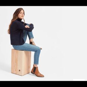 Everlane Modern Chelsea Boot Cognac Size 7